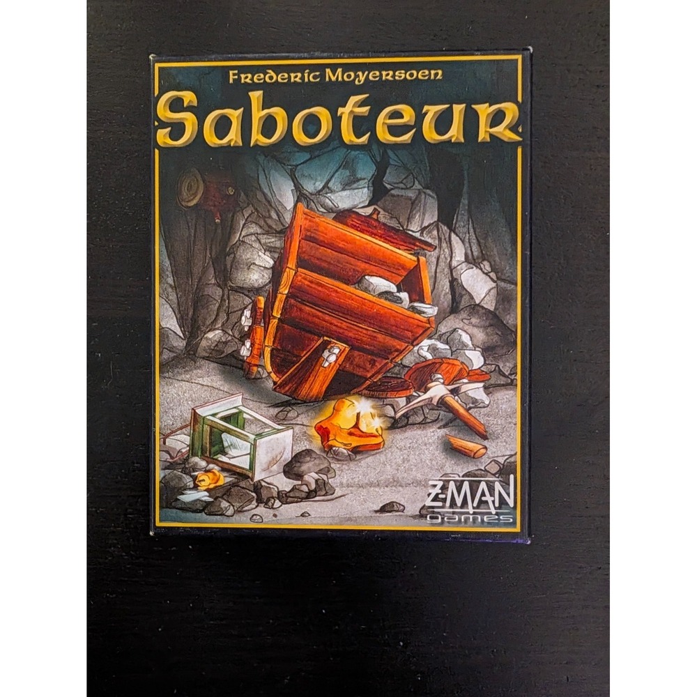 Z-Man Games Saboteur Card Game Frederic Moyersoen Strategy Mining ZMG 4026